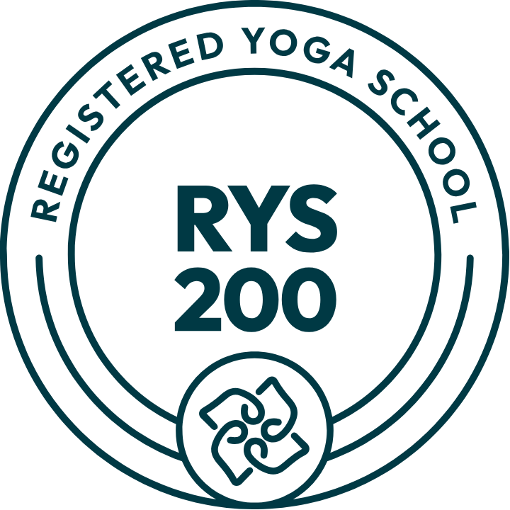 복샘요가의 Yoga Alliance 등록 교육기관 RYS 200 배지